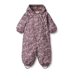 Wheat Snowsuit Adi Tech - Purple tulips